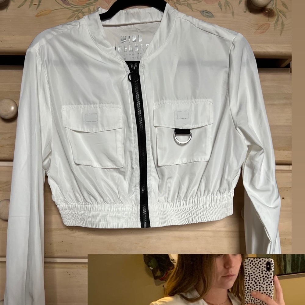 Cropped Windbreaker